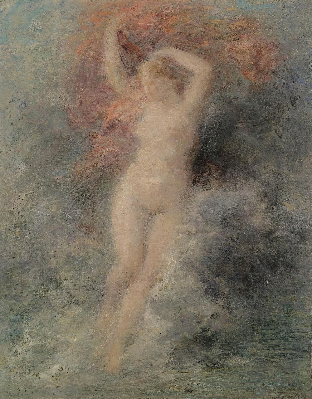 Venus S’elevant Au Dessus De La Mer