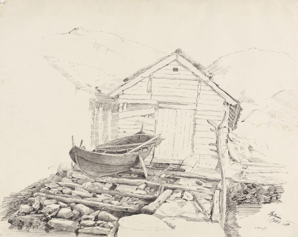 Båtnaust, Bjelkarøy