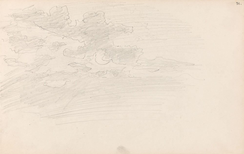 Cloud study (1850s)