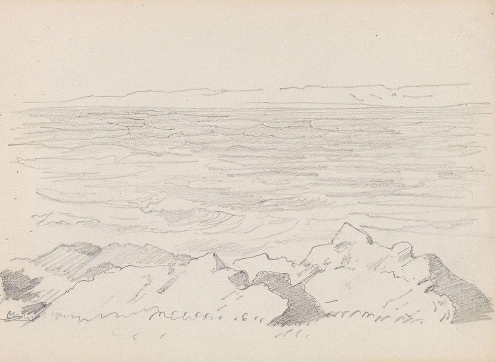 Coastal landscape (between 1867 and 1873)