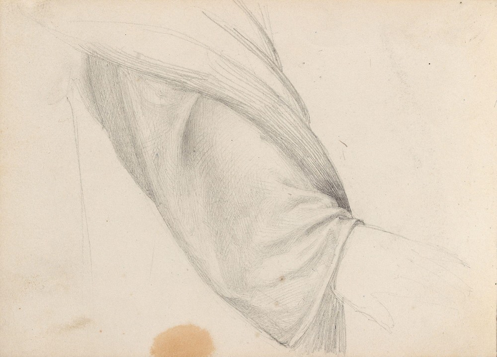 Drapery study (1838 or 1839)