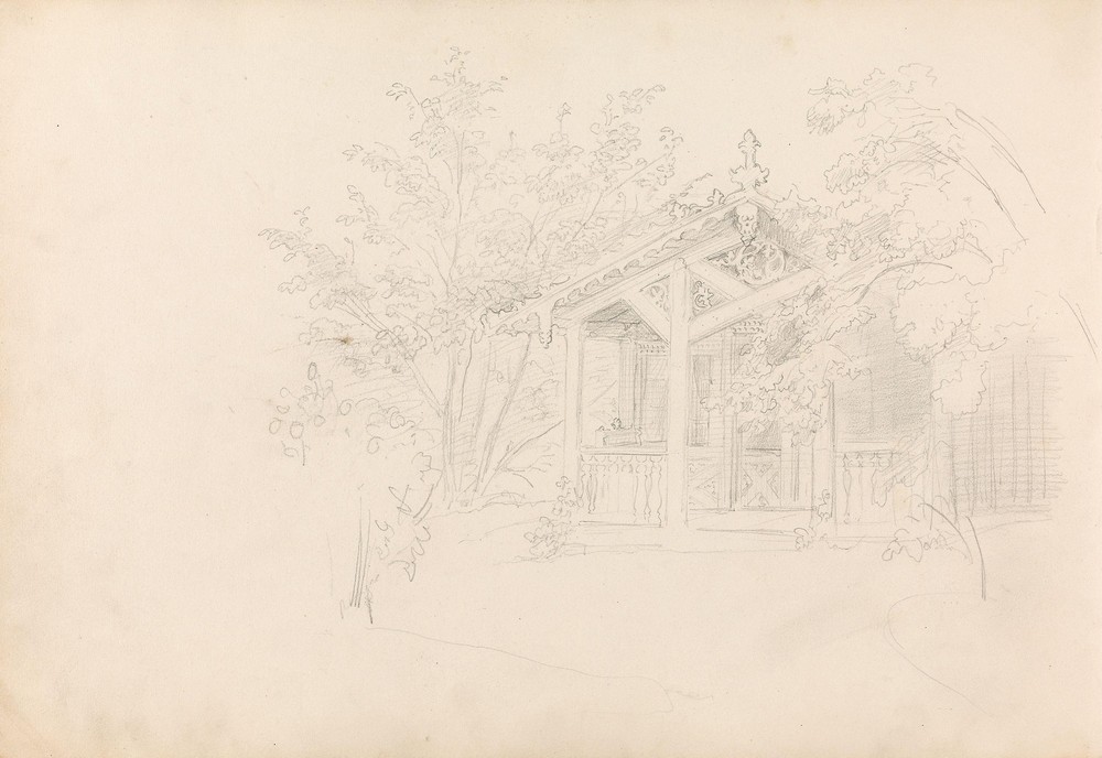 Dukkestuen ‘Heia’, Drammensveien 107 (between 1855 - 1859)