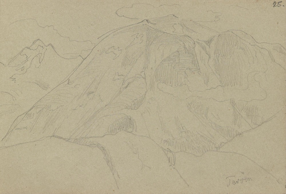 Englafjell og Ulvanosa sett fra Terøya