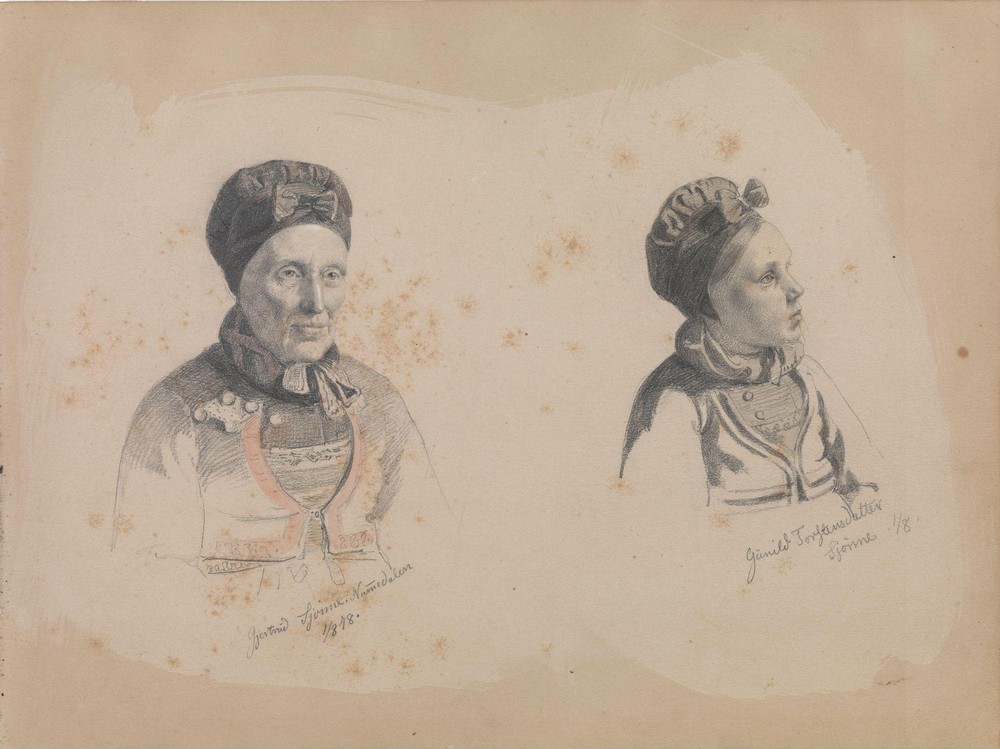 Gjertrud Skjønne and Gunhild Torstensdatter Skjønne