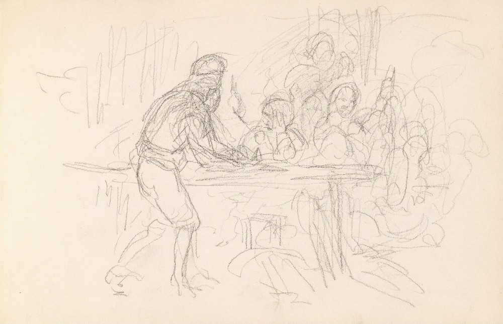 Riss av figurscene