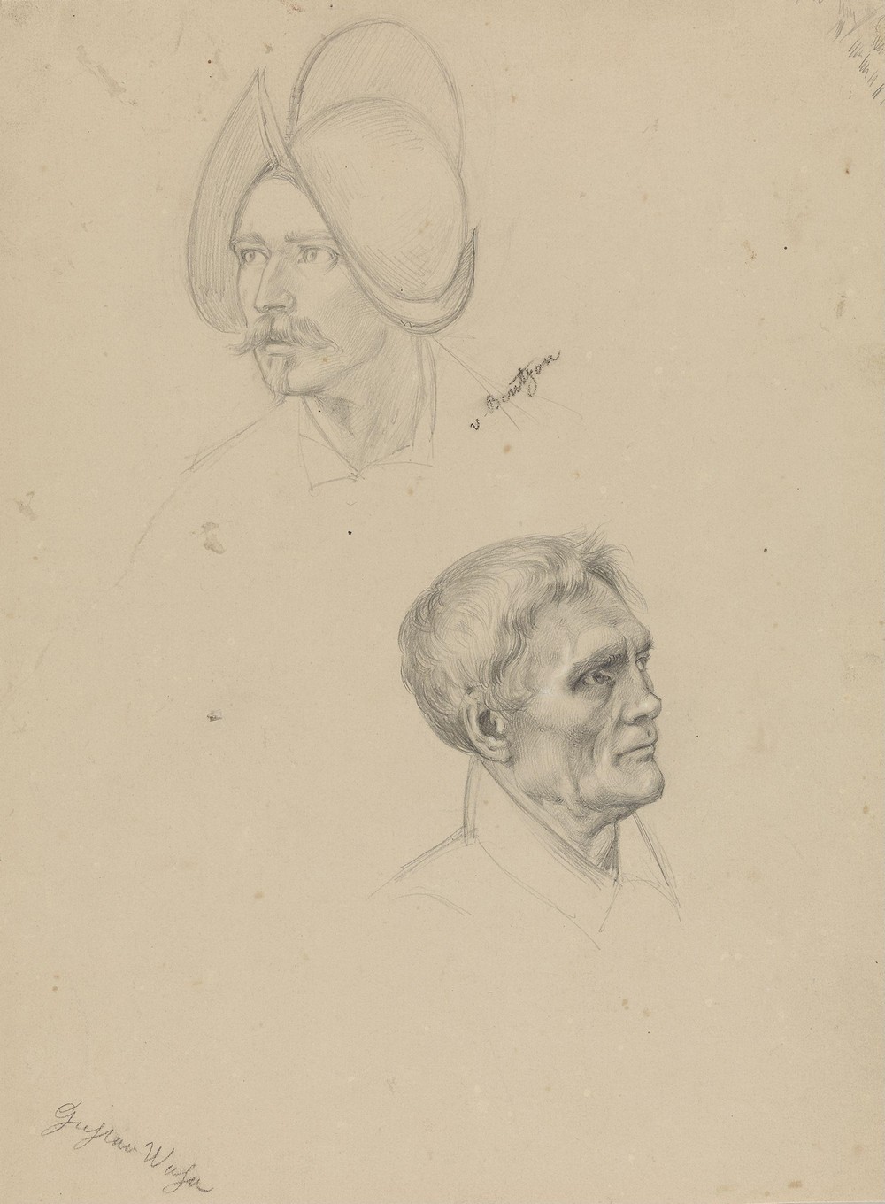 Soldier and farmer (Between 1839 and 1841)