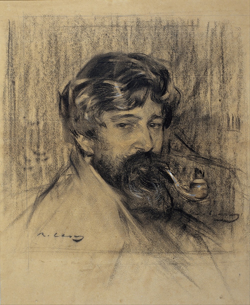 Portrait of Santiago Rusiñol (circa 1900)