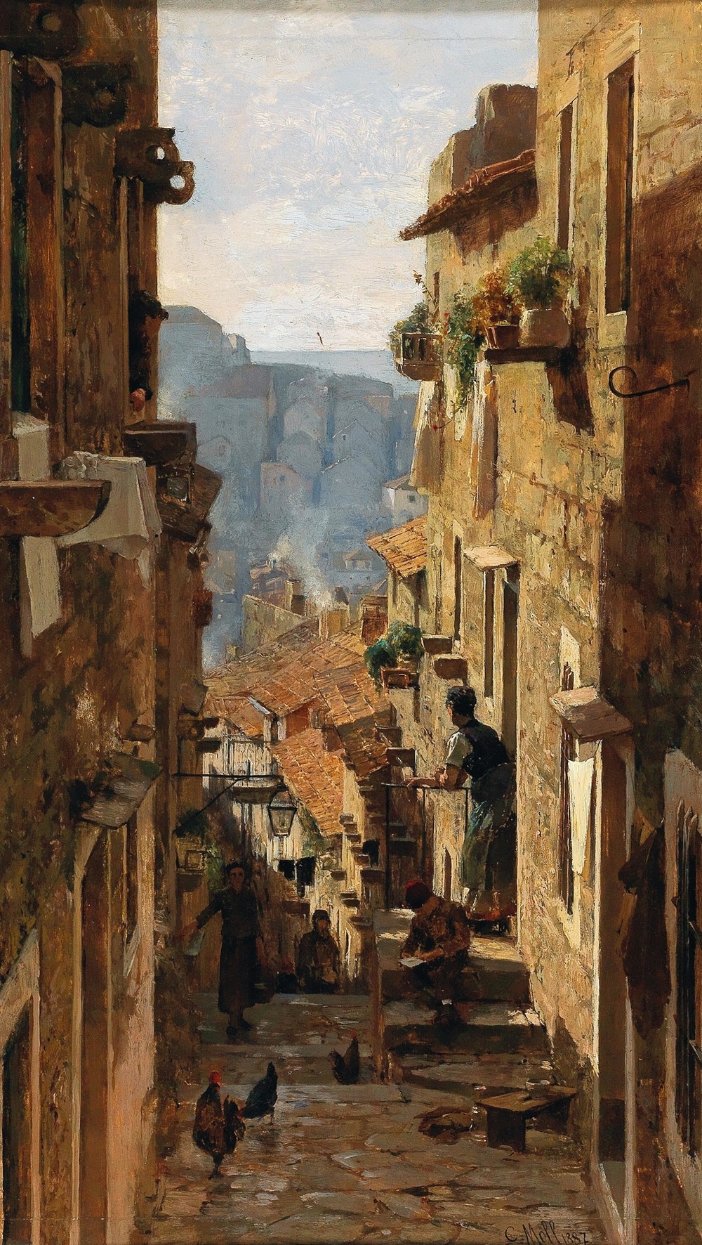 A street in Ragusa