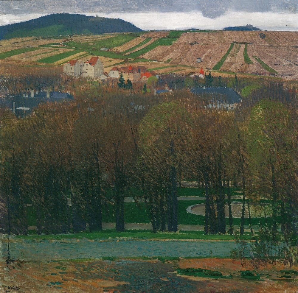 Blick von Heiligenstadt auf den Nußberg