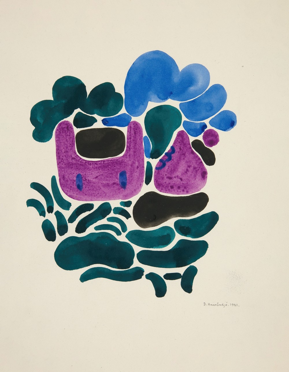 Abstraction Based on Flower Forms, III