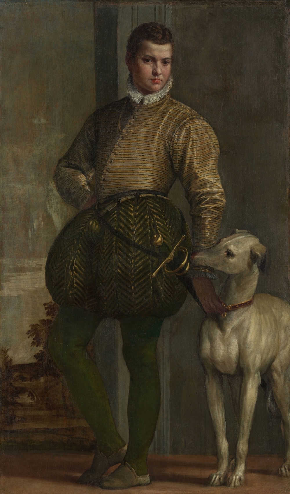 Boy with a Greyhound (1570s)