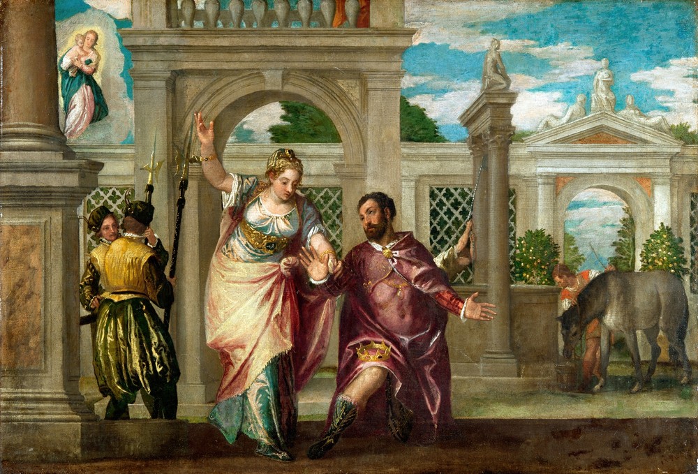 Emperor Augustus and the Sibyl (1500s)