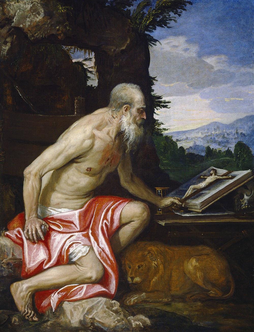 Saint Jerome in the Wilderness (c. 1575-1585)
