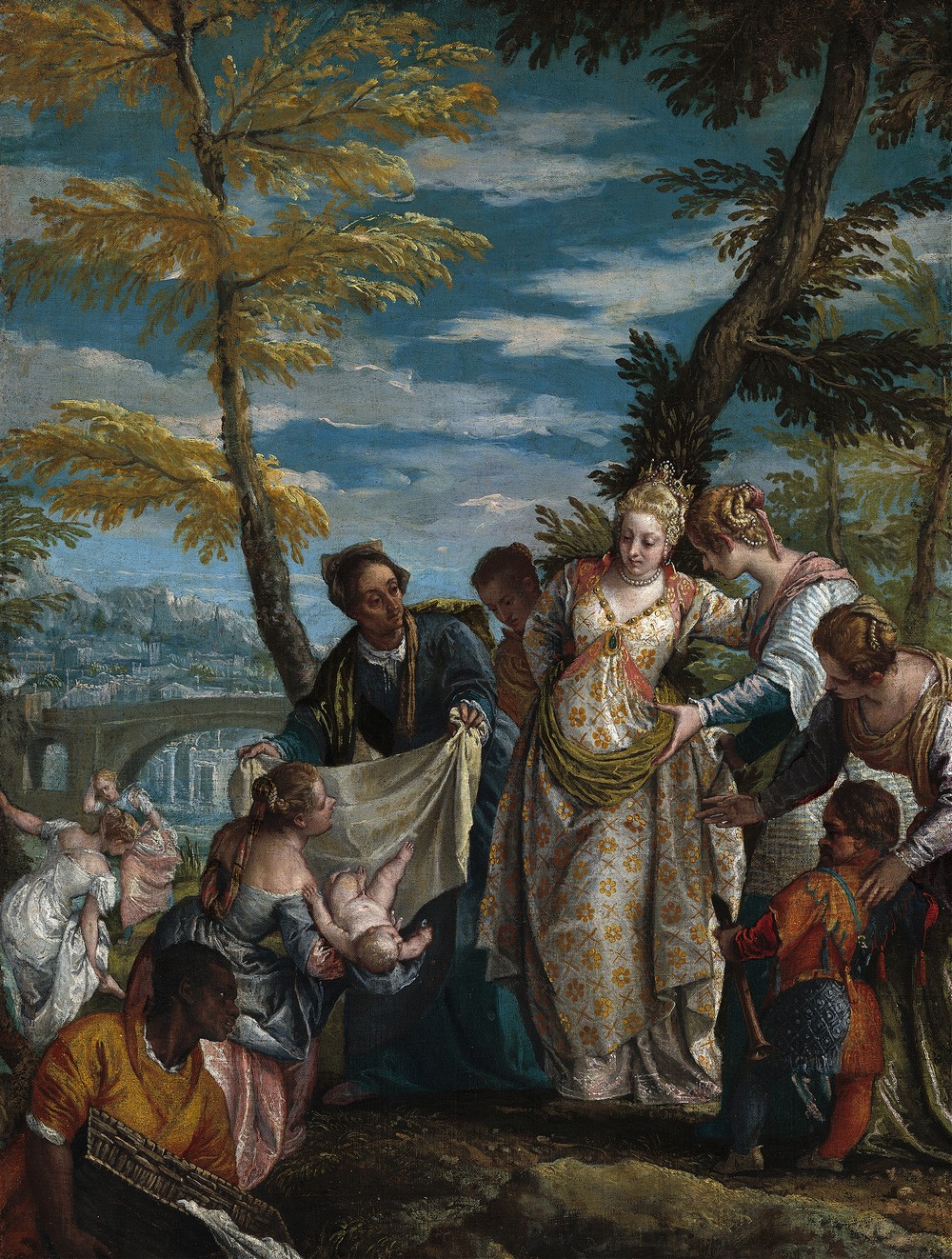 The Finding of Moses (c. 1581-1582)
