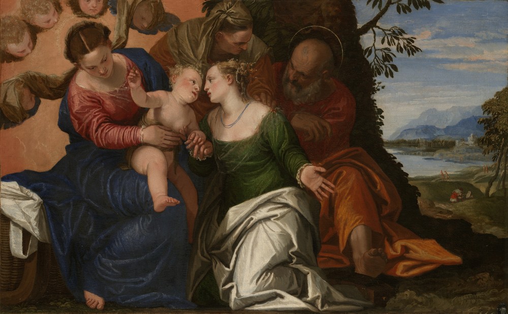 The Mystic Marriage of Saint Catherine of Alexandria (ca. 1547–50)