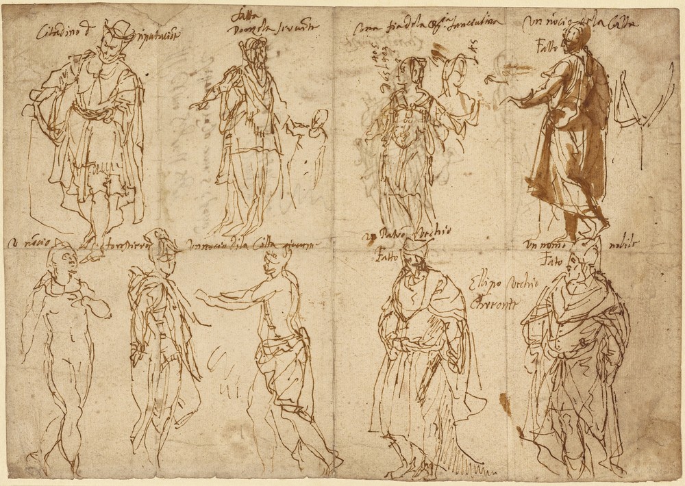 Costume Studies for Sophocles’ ‘Oedipus Tyrannus’