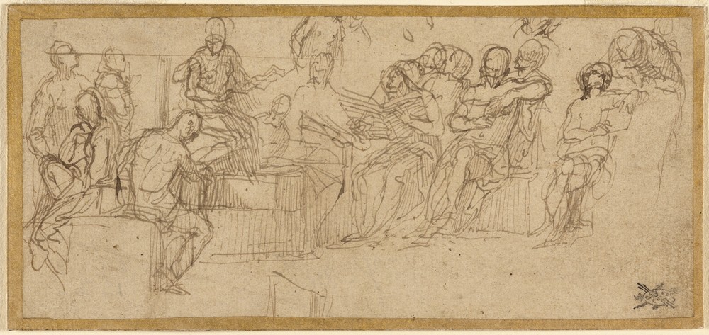 Christ Preaching in the Temple