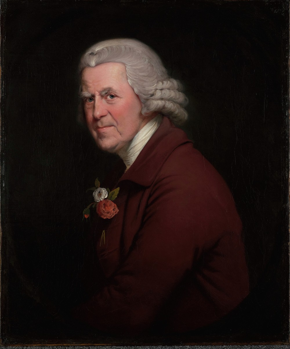 Portrait of Old John, Head Waiter at the King’s Head Inn in Derby (ca. 1780)