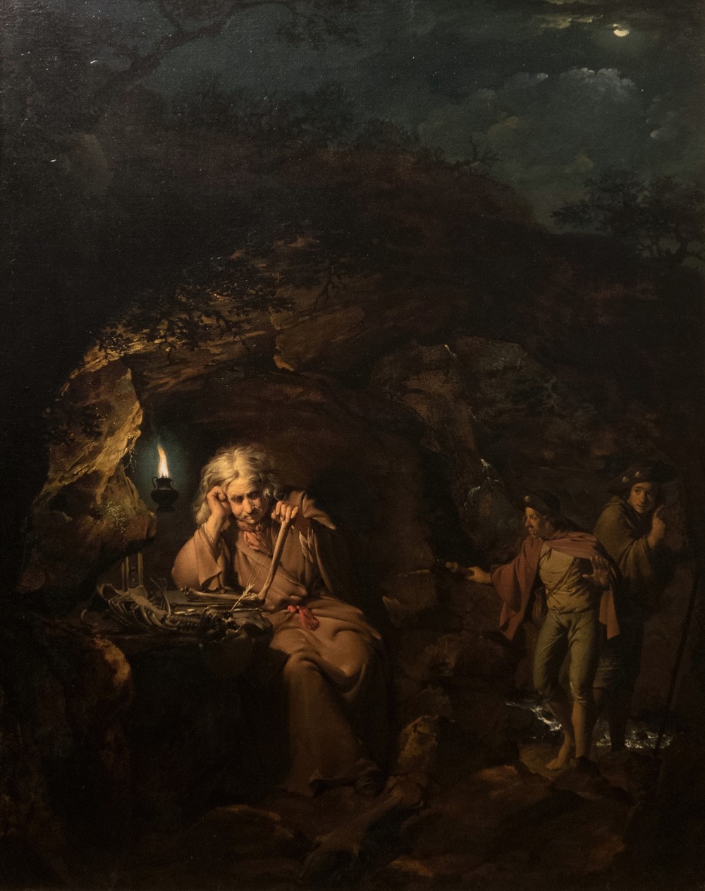 A philosopher by lamplight