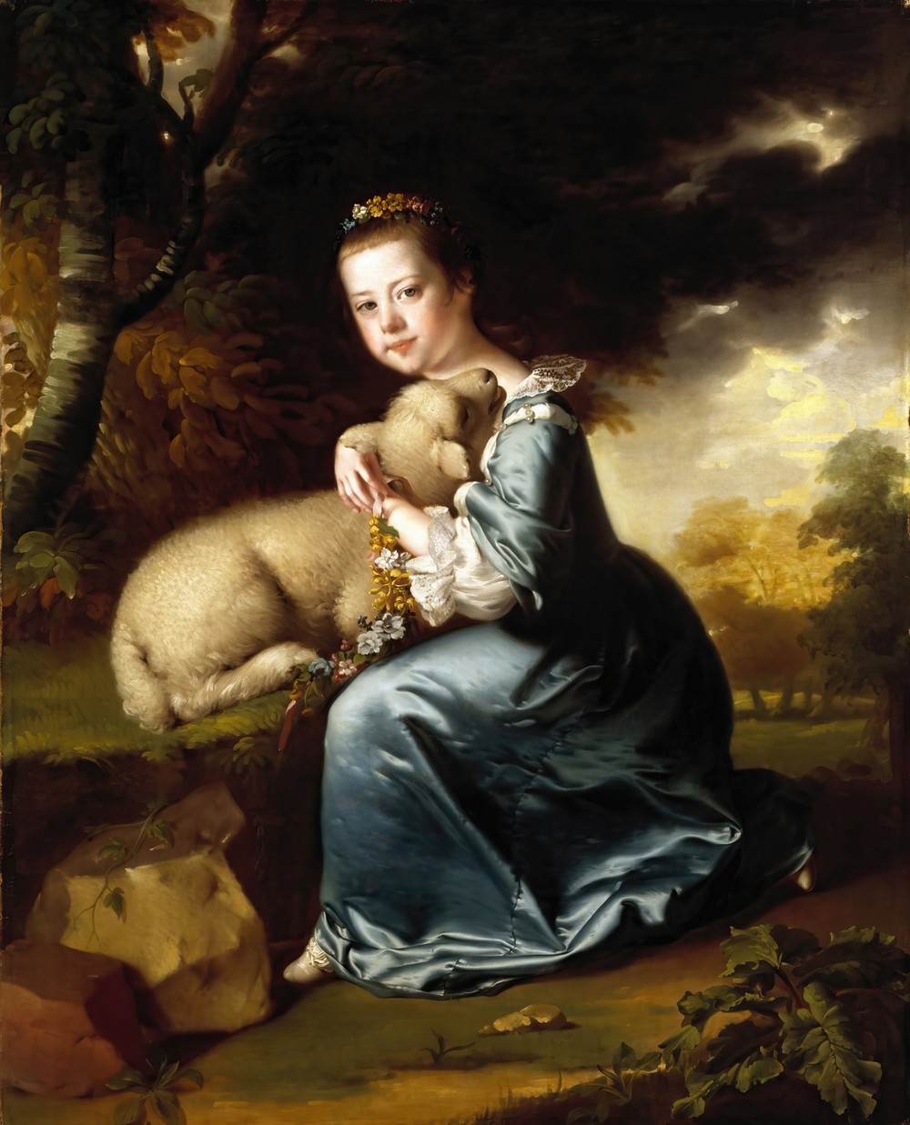 Portrait of Miss Frances Warren (circa 1763)