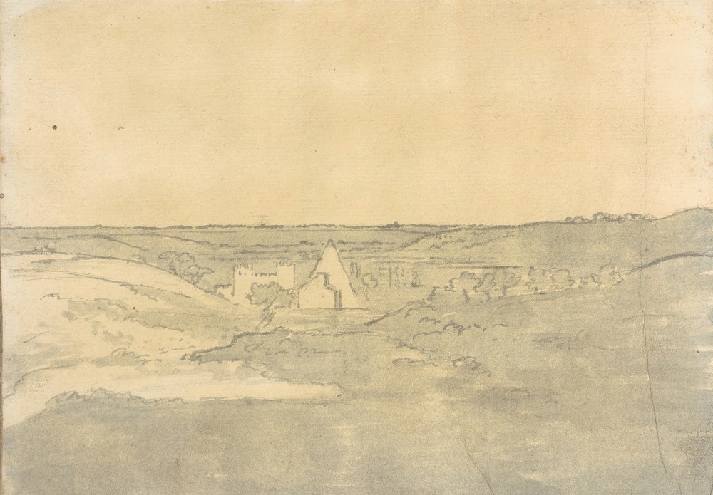 Landscape with Distant Buildings (1774–75)