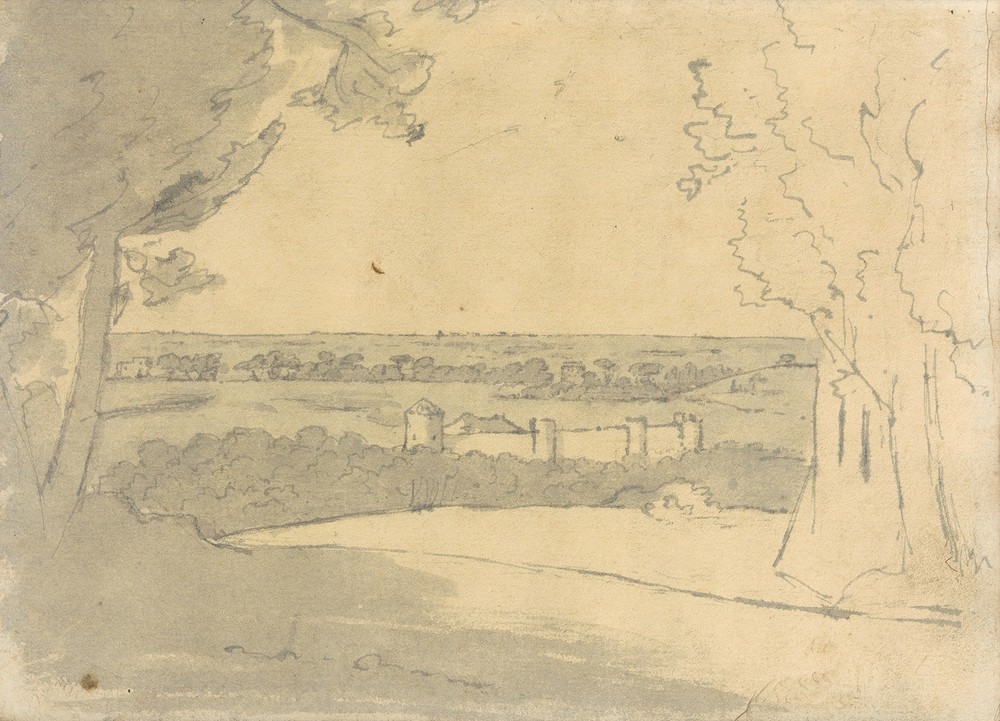 Landscape with a Distant Buildings (1774–75)