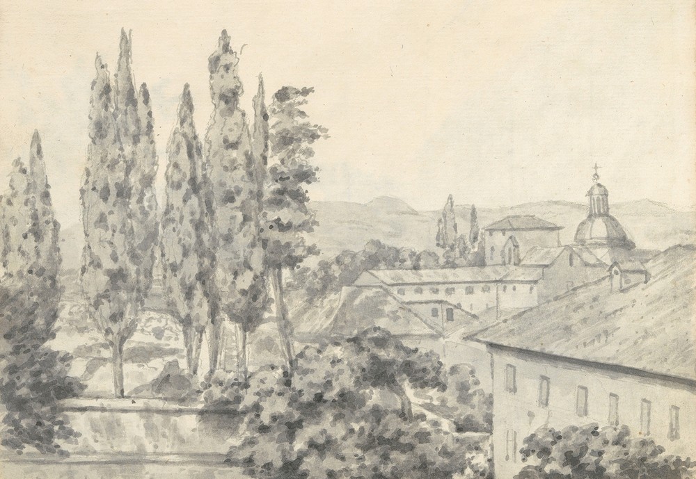 Landscape with Villas and a Church (1774–75)