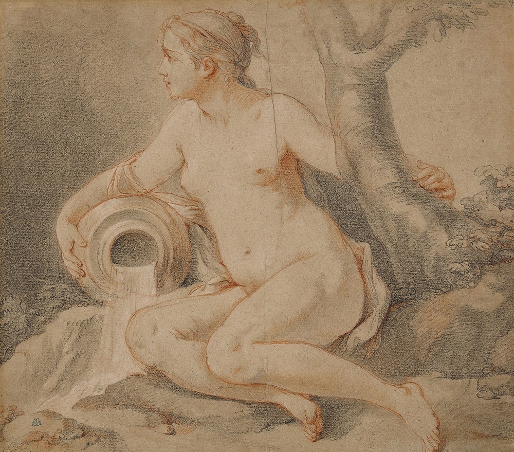 Étude de nymphe