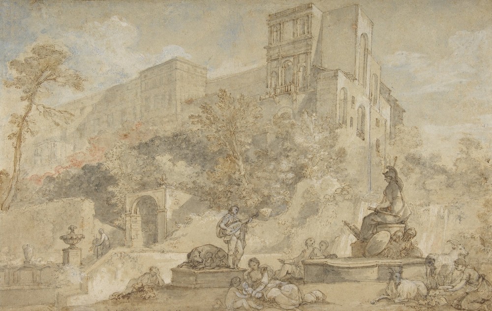 The Fountain of Rome at the Villa d’Este, Tivoli