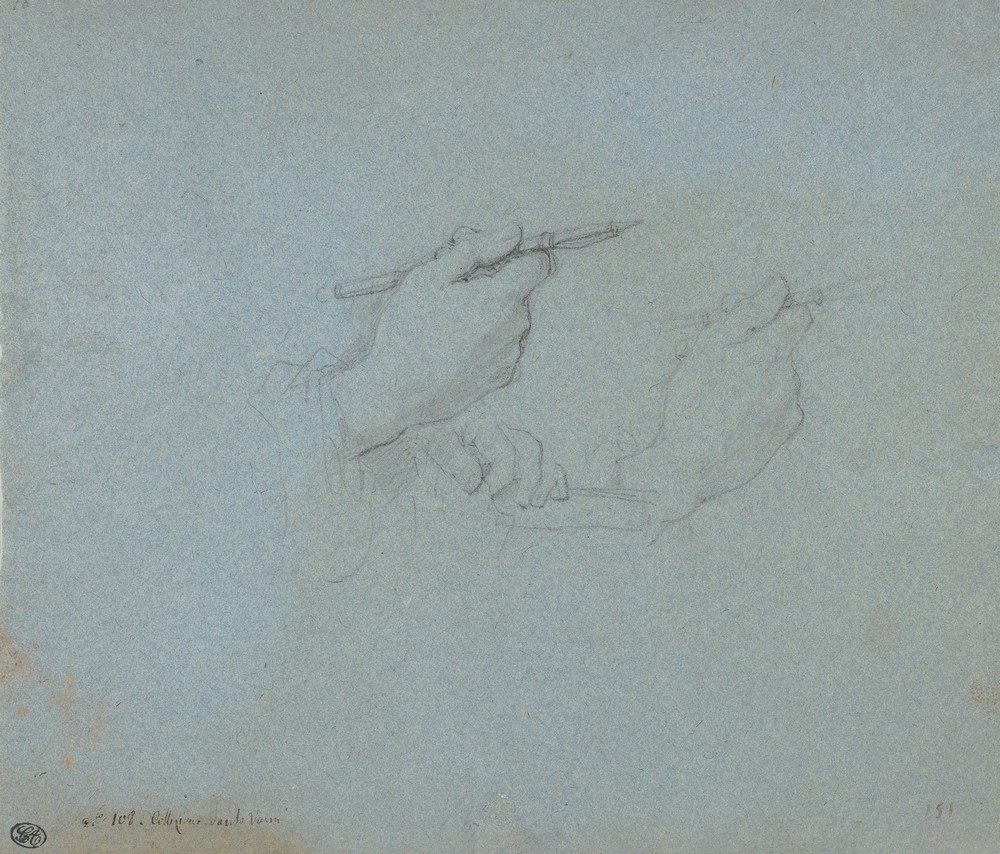 Study of Hands (ca. 1761)