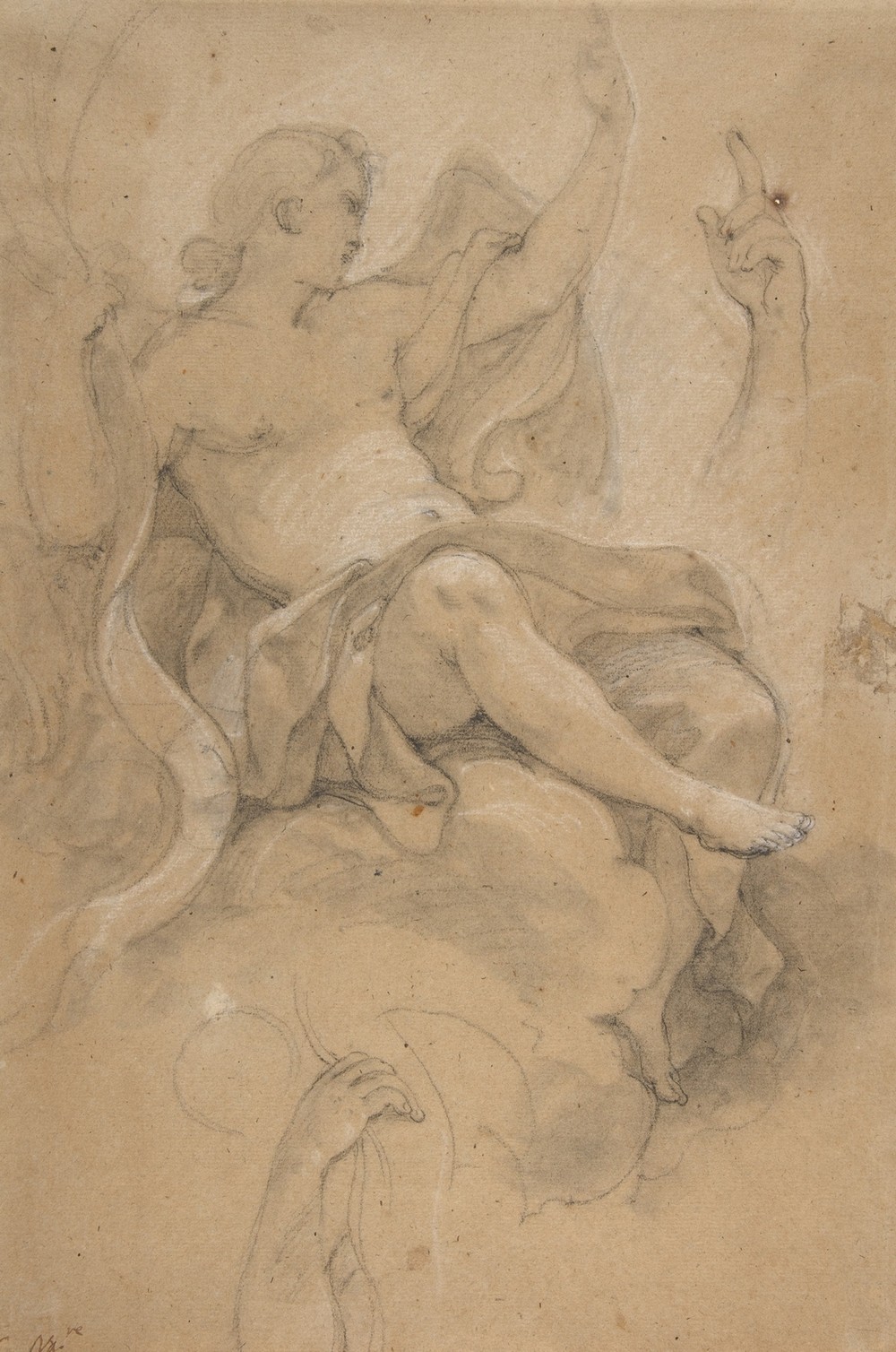 Angel Holding a Banderole
