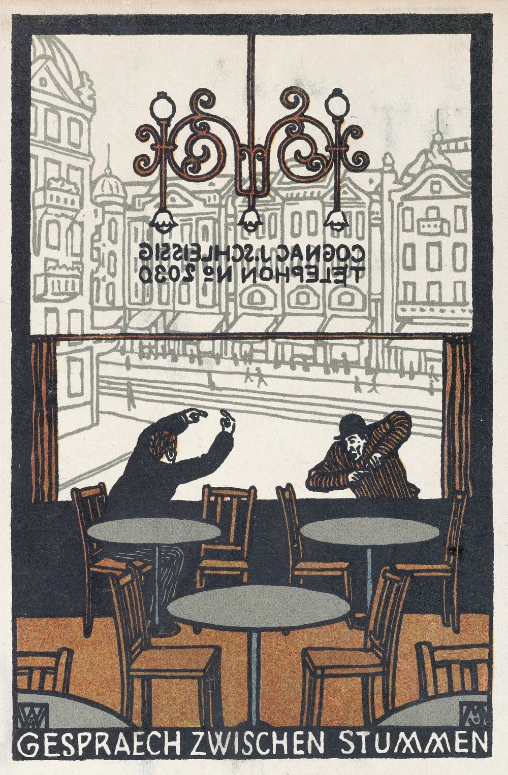 Conversation between Mutes (Gespraech zwischen Stummen)