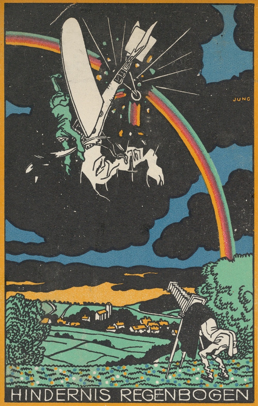Rainbow Obstacle (Hindernis Regenbogen)