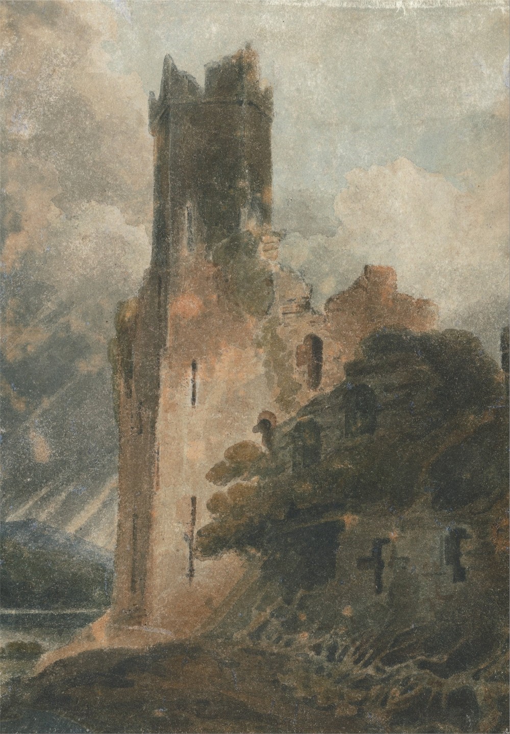 A Castle Tower (Caernarvon Castle)