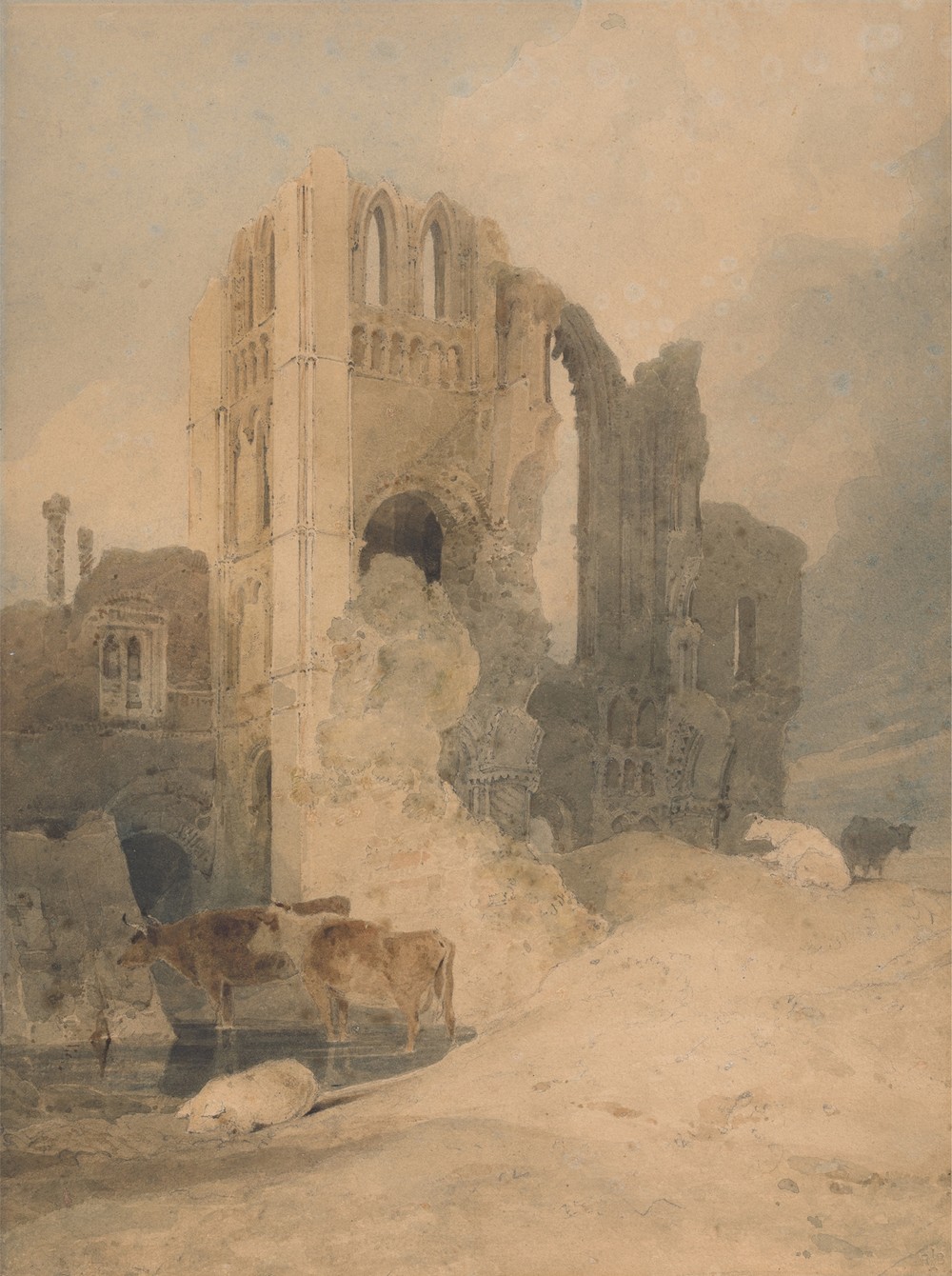 Castle Acre Priory, Norfolk (ca. 1804)