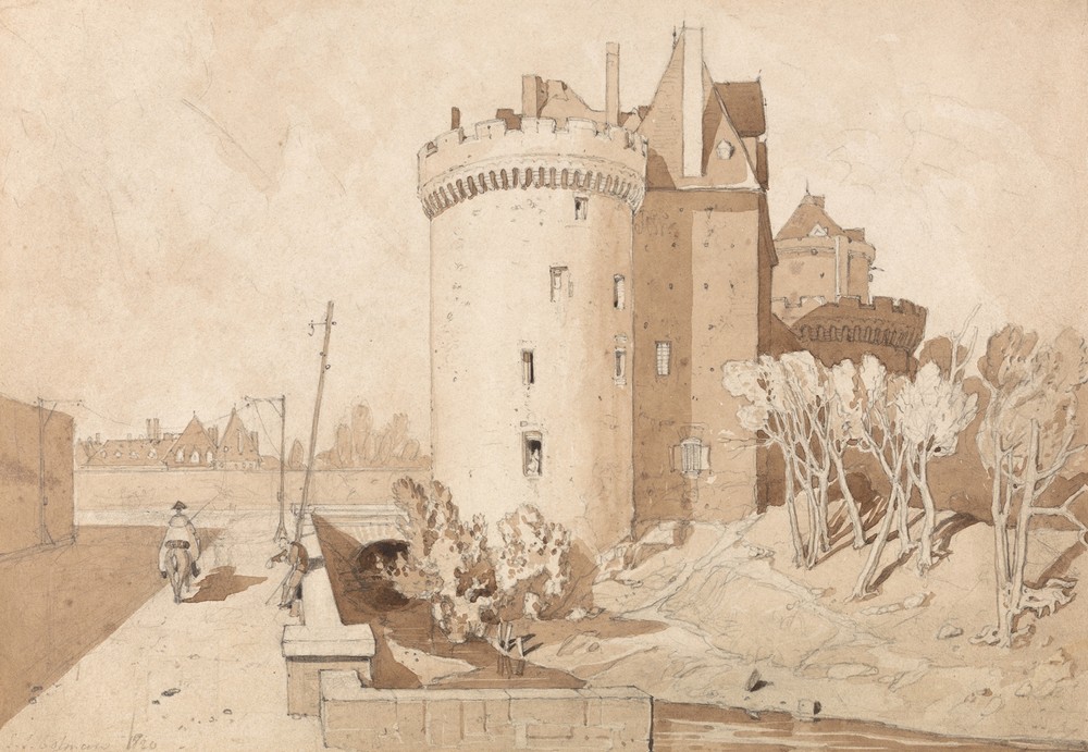 Castle at Alencon (ca. 1820)