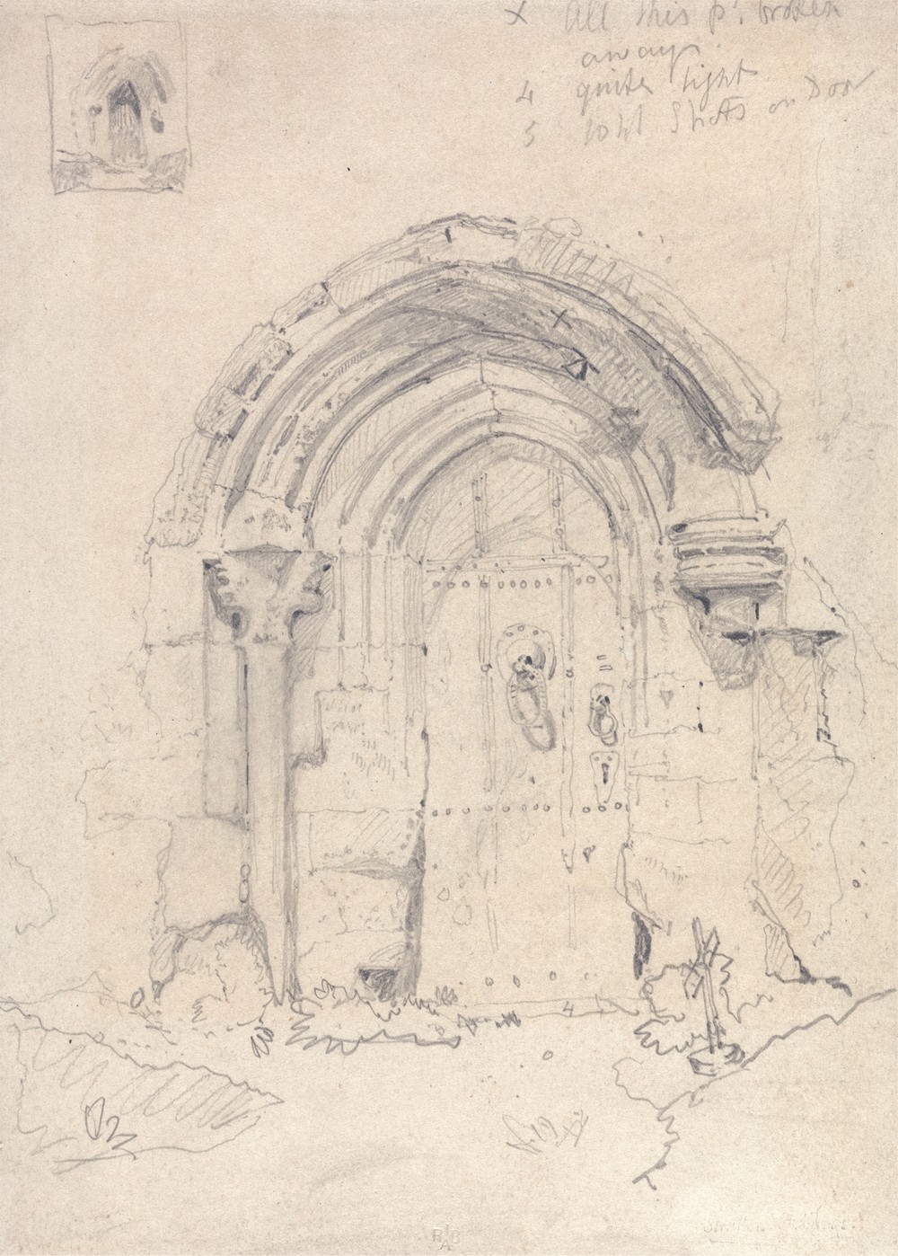 Porch of the Church of Stratton Saint Mary’s, Norfolk