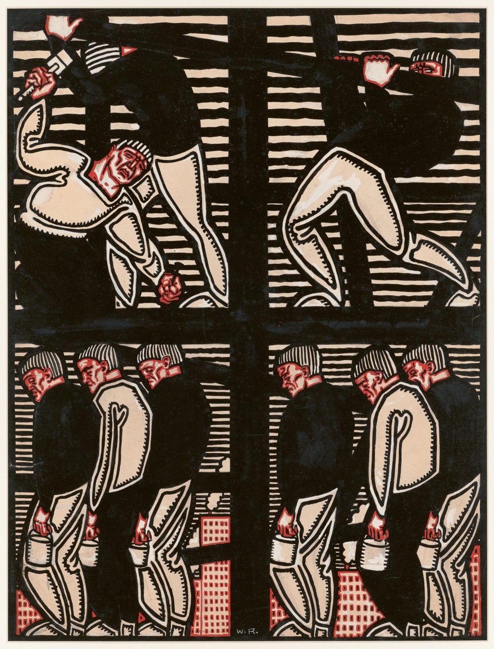 Steel workers