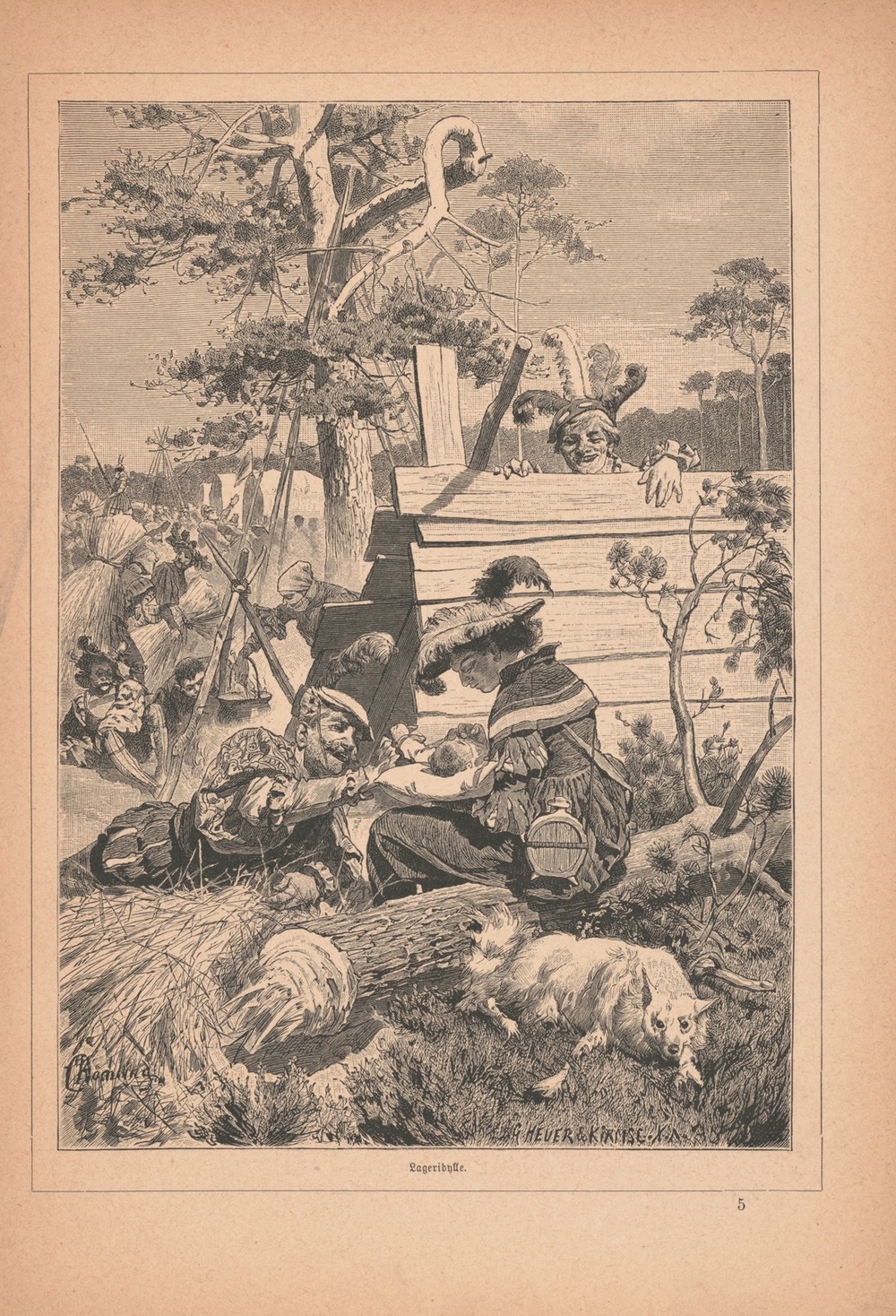 Sketches and drawings related to ‘Der Soldat in der deutschen Vergangenheit’, by George Liebe