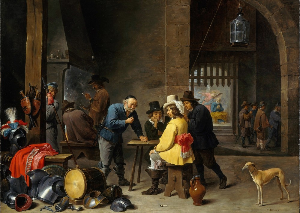 Guardroom with the Deliverance of Saint Peter (ca. 1645–47)