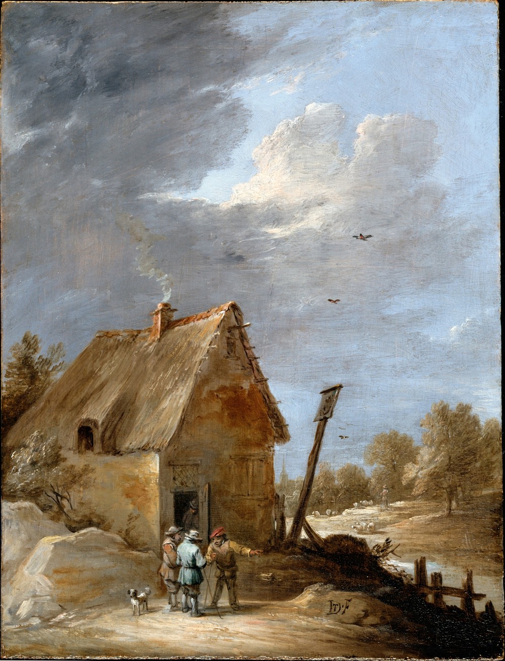 A Road near a Cottage