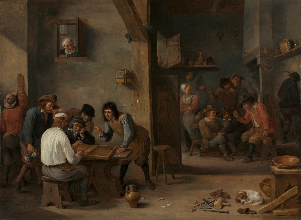 Game of Backgammon (1640s)