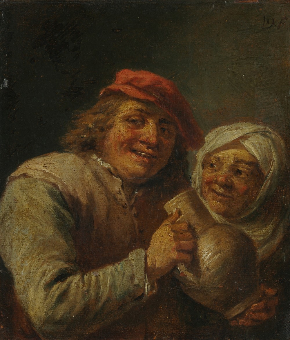 Old Man and Woman (1700s)