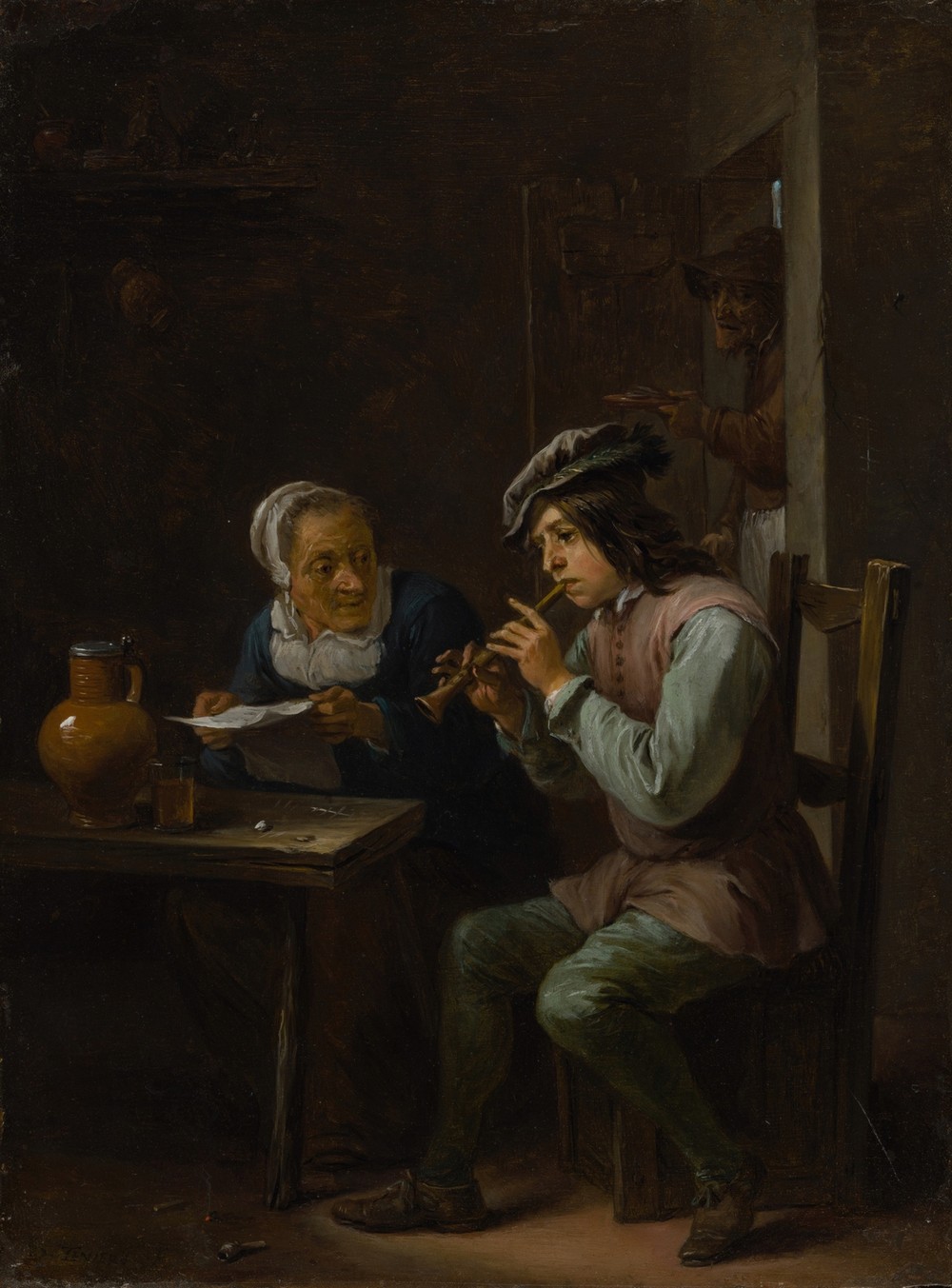 The Flageolet Player (1635-40)