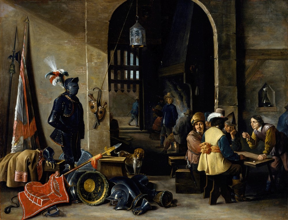 Soldiers Playing Dice