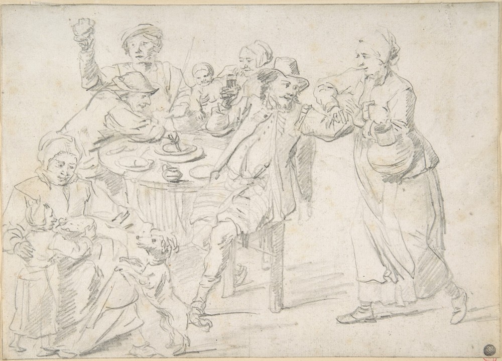A Family Carousing (17th century)