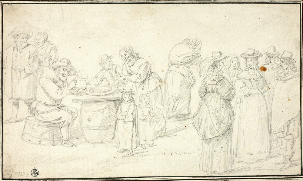 Study for Country Festival near Antwerp (c. 1646)