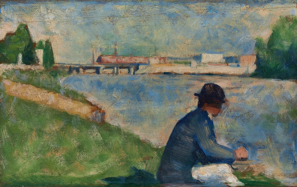 Study for ‘Bathers at Asnières’ (c. 1883-1884)