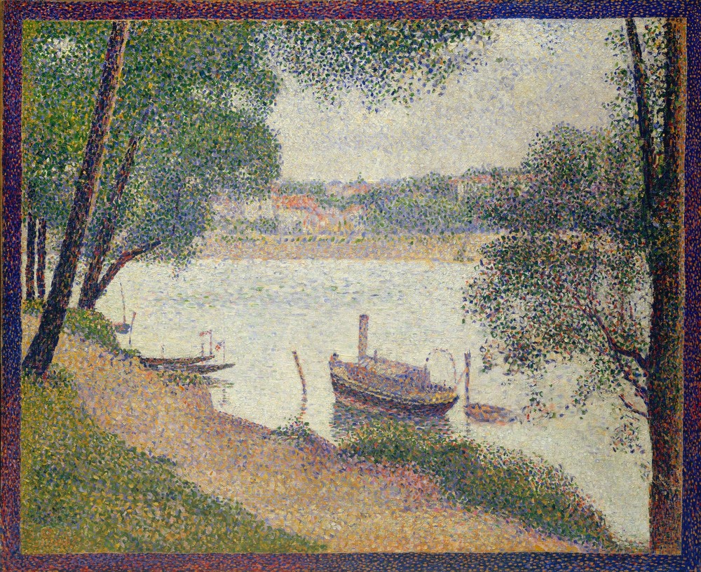 Gray Weather, Grande Jatte (ca. 1886–88)