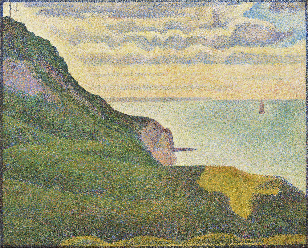 Seascape at Port-en-Bessin,Normandy